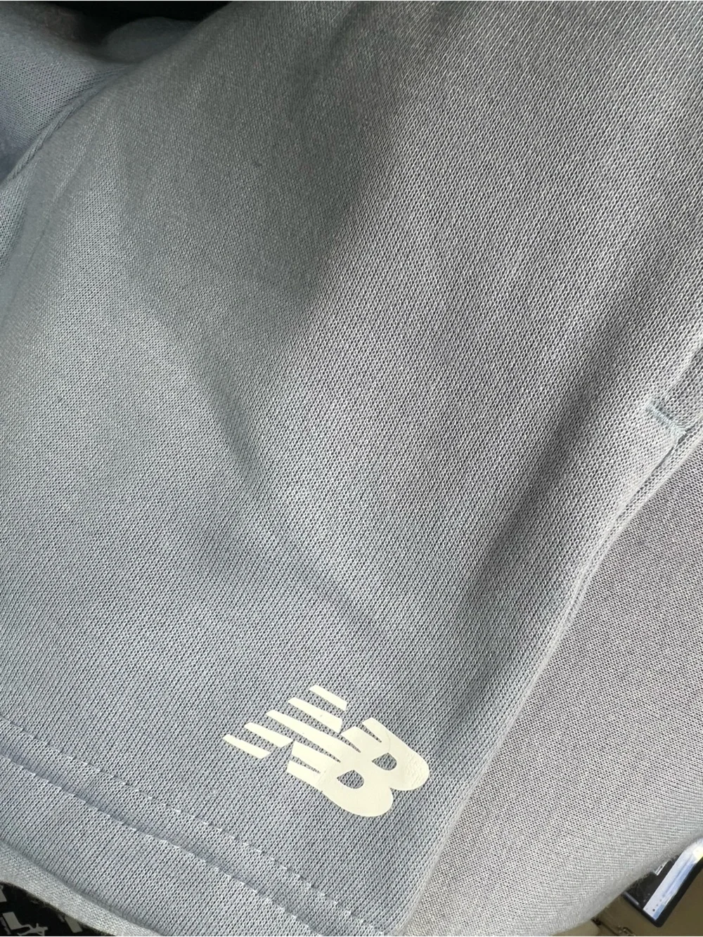 New Balance Blue Kids' Fleece Hoodie & Sweatshorts Set
